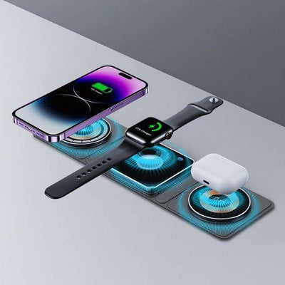 magnetic folding wireless charger