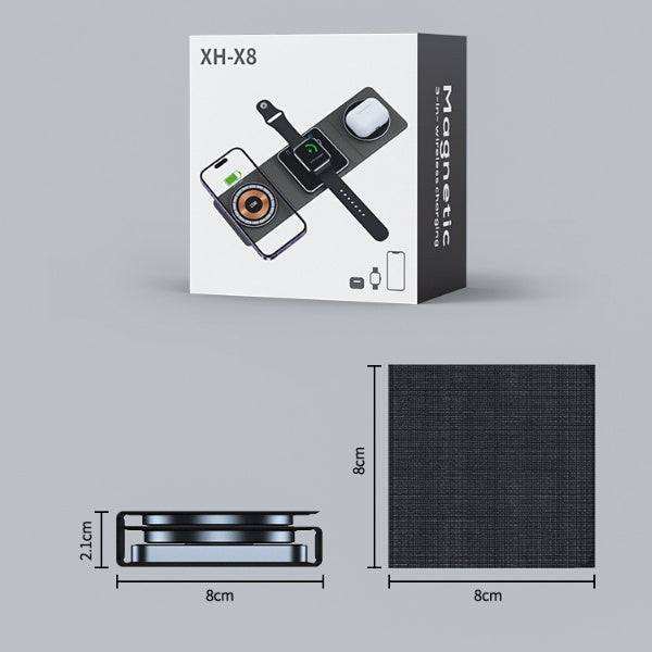 magnetic folding wireless charger