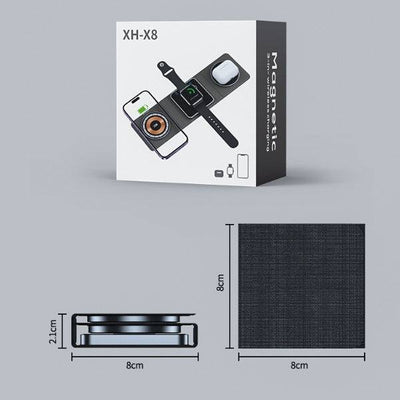 magnetic folding wireless charger