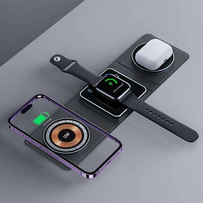 magnetic folding wireless charger
